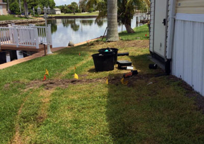 Before Walk-way Installation